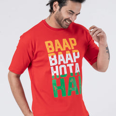 Baap Baap Hota Hai - Oversized Drop Shoulder Unisex T-Shirt