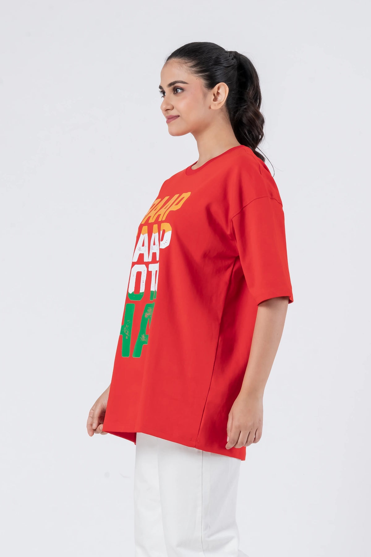 Baap Baap Hota Hai - Oversized Drop Shoulder Unisex T-Shirt