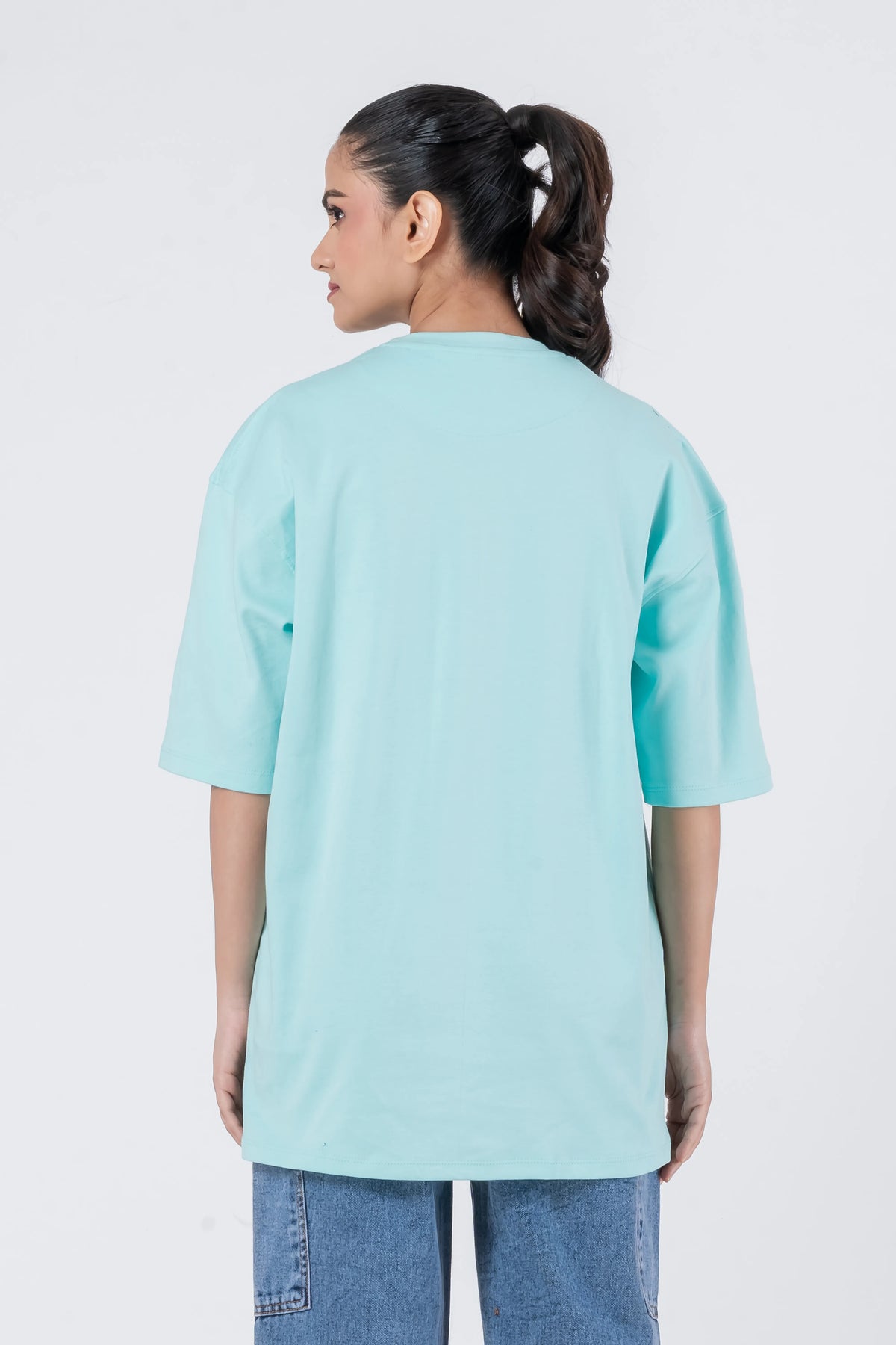 Bacche Ki Jaan Loge Kya - Oversized Drop Shoulder Unisex T-Shirt