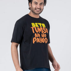 Beta Tumse Na Ho Payega - Oversized Drop Shoulder Unisex T-Shirt