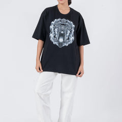 Bike Ghost - Oversized Drop Shoulder Unisex T-Shirt