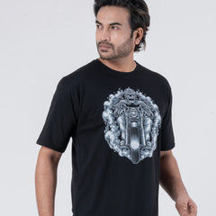 Bike Ghost - Oversized Drop Shoulder Unisex T-Shirt