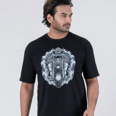 Bike Ghost - Oversized Drop Shoulder Unisex T-Shirt