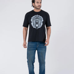 Bike Ghost - Oversized Drop Shoulder Unisex T-Shirt