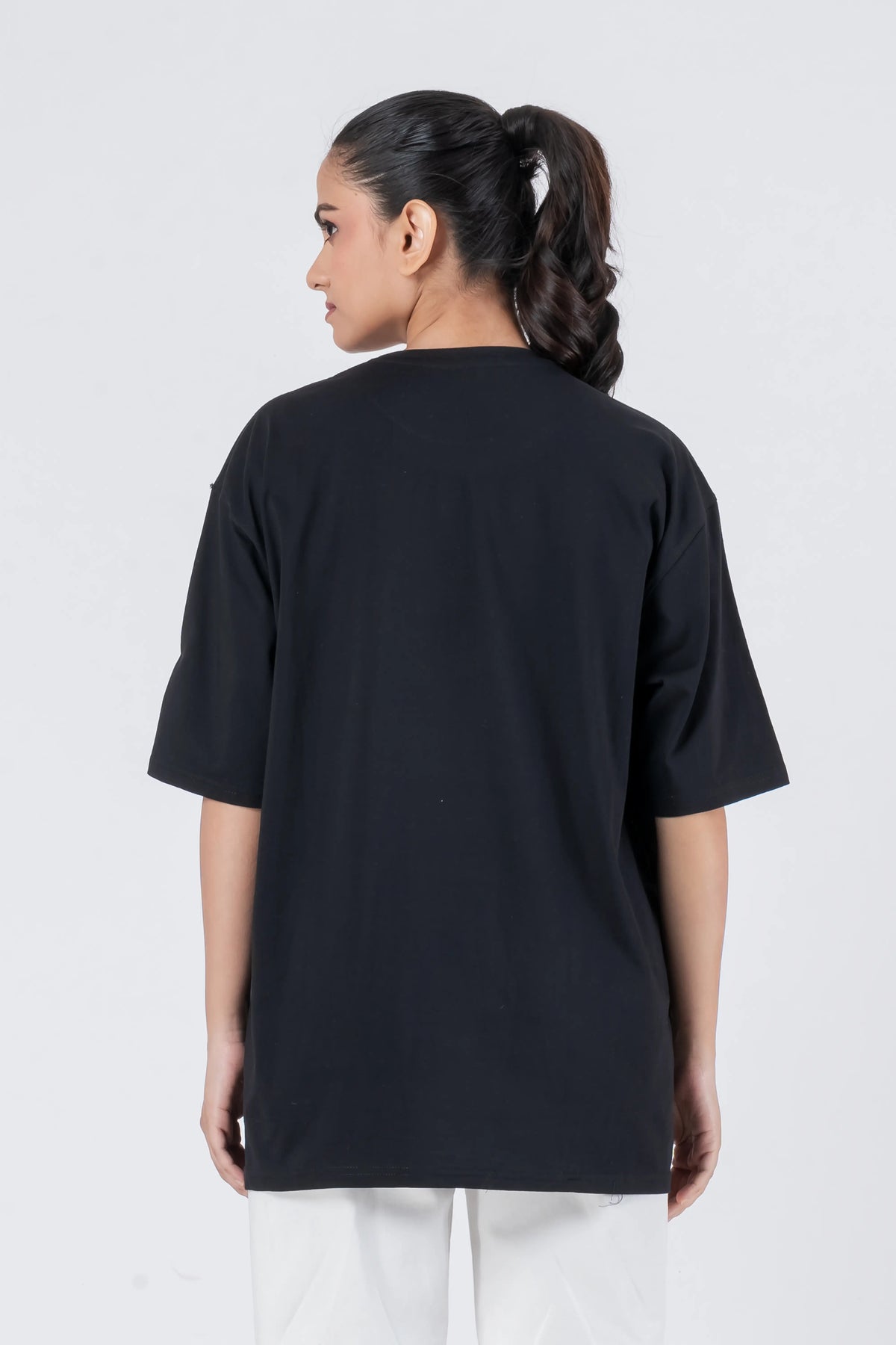 Bike Ghost - Oversized Drop Shoulder Unisex T-Shirt