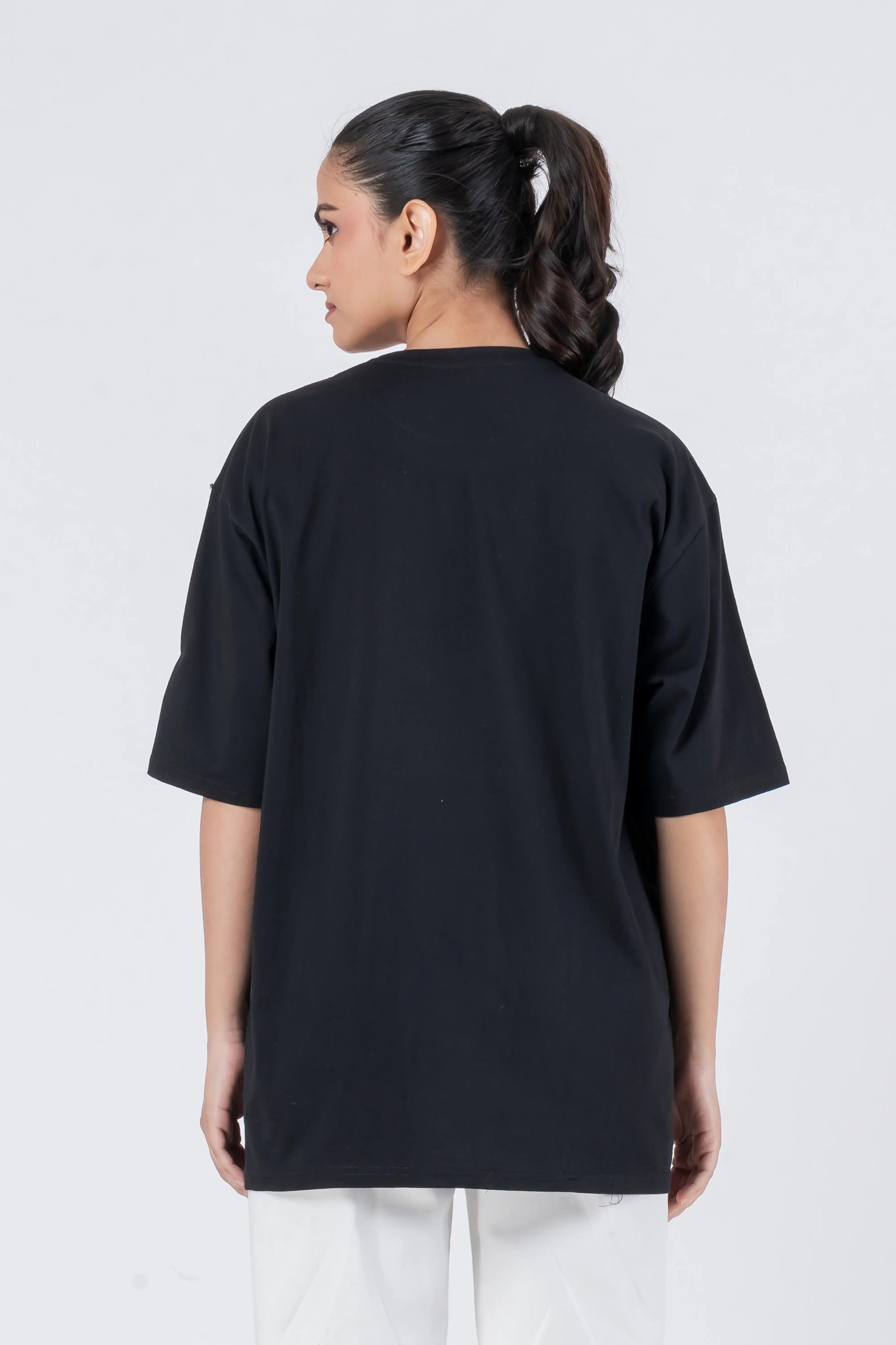 Bike Ghost - Oversized Drop Shoulder Unisex T-Shirt