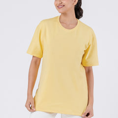 Regular Yellow Unisex T-Shirt