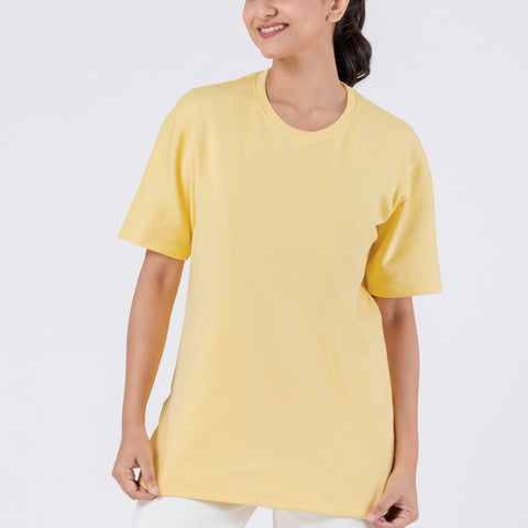 Regular Yellow Unisex T-Shirt