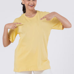 Regular Yellow Unisex T-Shirt