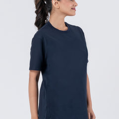 Regular Navy Blue Unisex T-Shirt