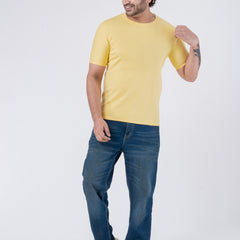 Regular Yellow Unisex T-Shirt