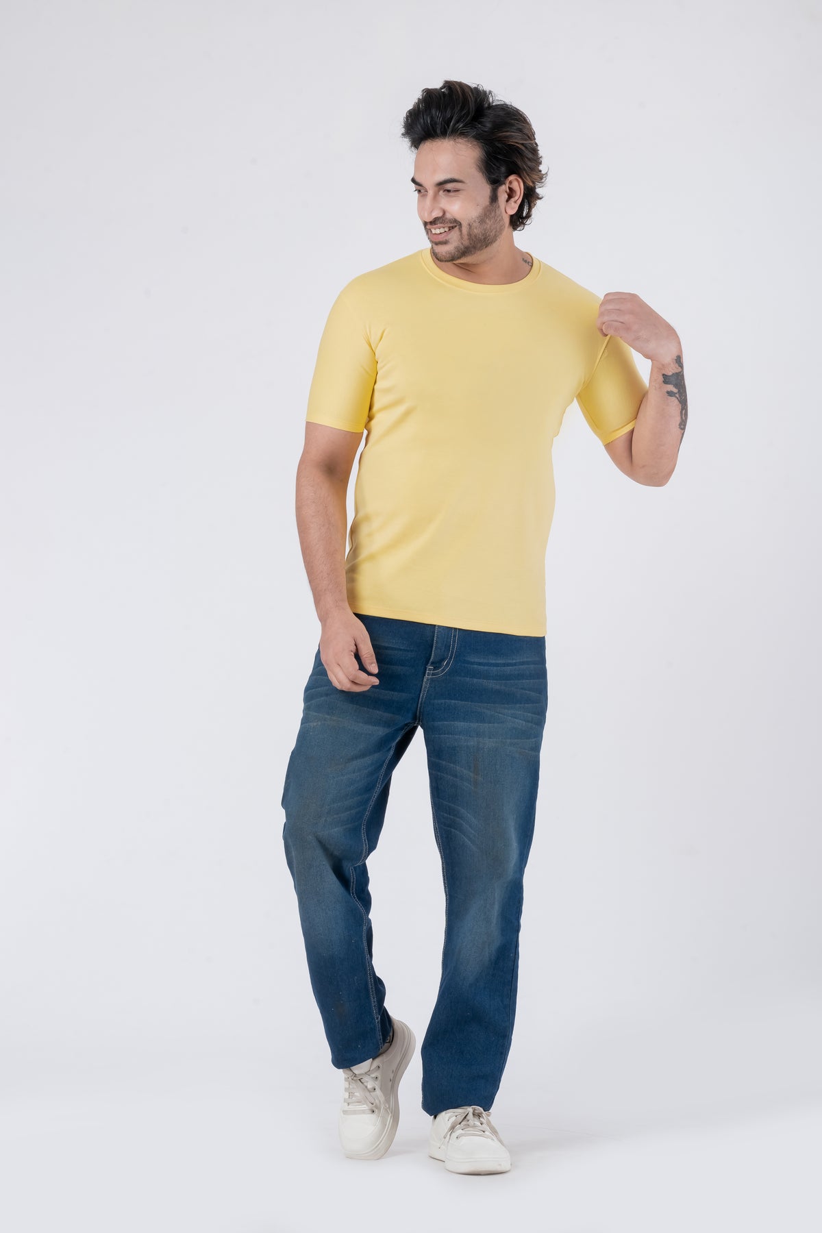 Regular Yellow Unisex T-Shirt