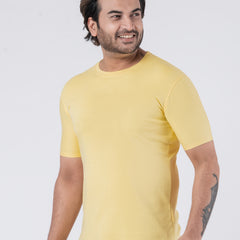 Regular Yellow Unisex T-Shirt