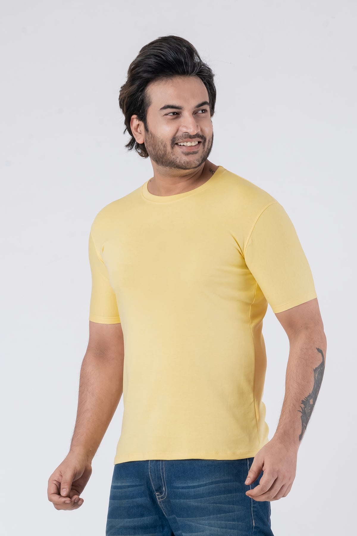 Regular Yellow Unisex T-Shirt