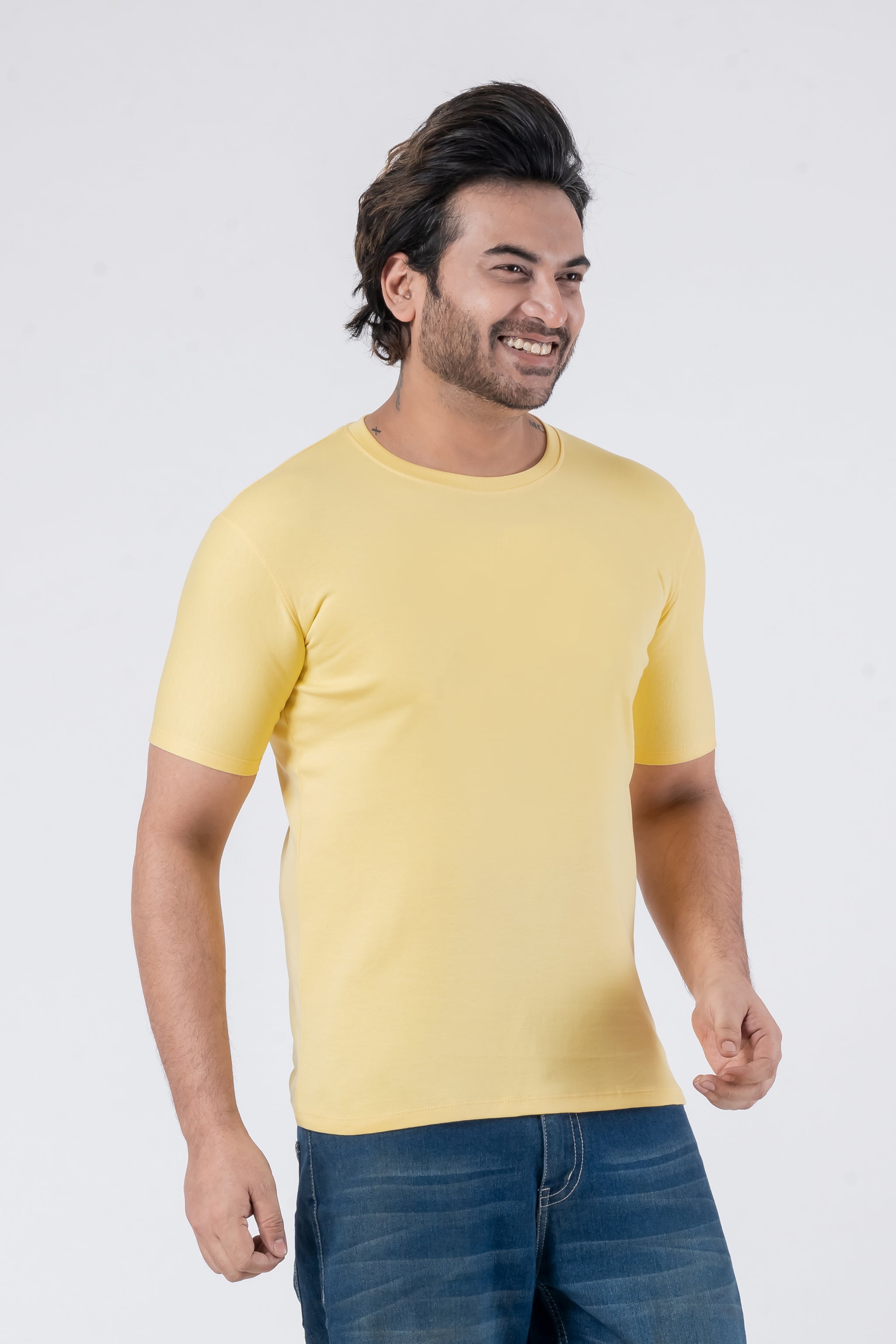 Regular Yellow Unisex T-Shirt
