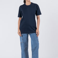 Regular Navy Blue Unisex T-Shirt