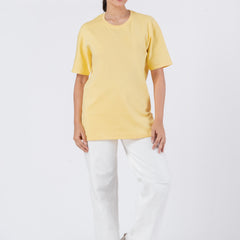 Regular Yellow Unisex T-Shirt