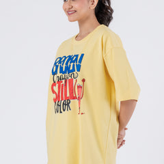 Broken Crayons Still Color - Oversized Drop Shoulder Unisex T-Shirt
