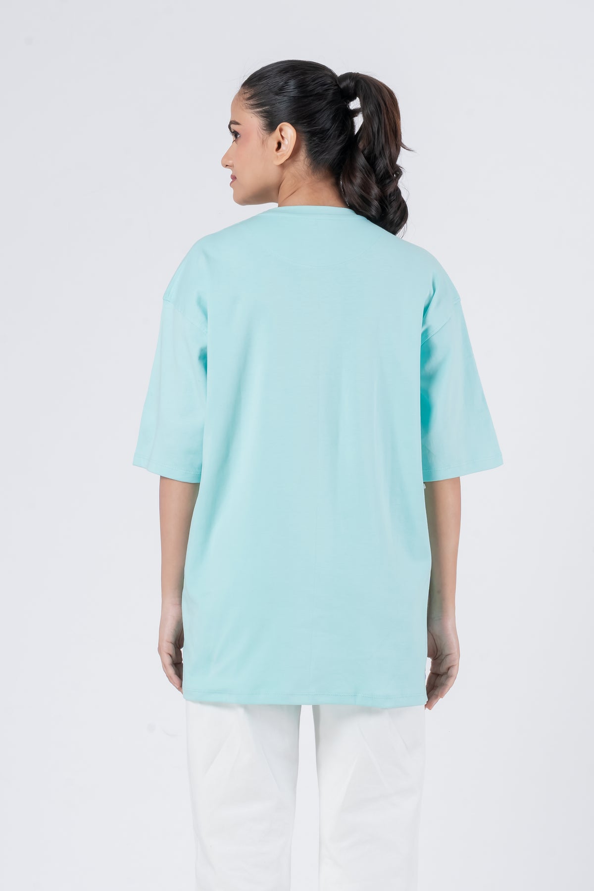 Travel Far - Oversized Drop Shoulder Unisex T-Shirt