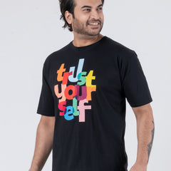 Trust Yourself - Oversized Drop Shoulder Unisex T-Shirt