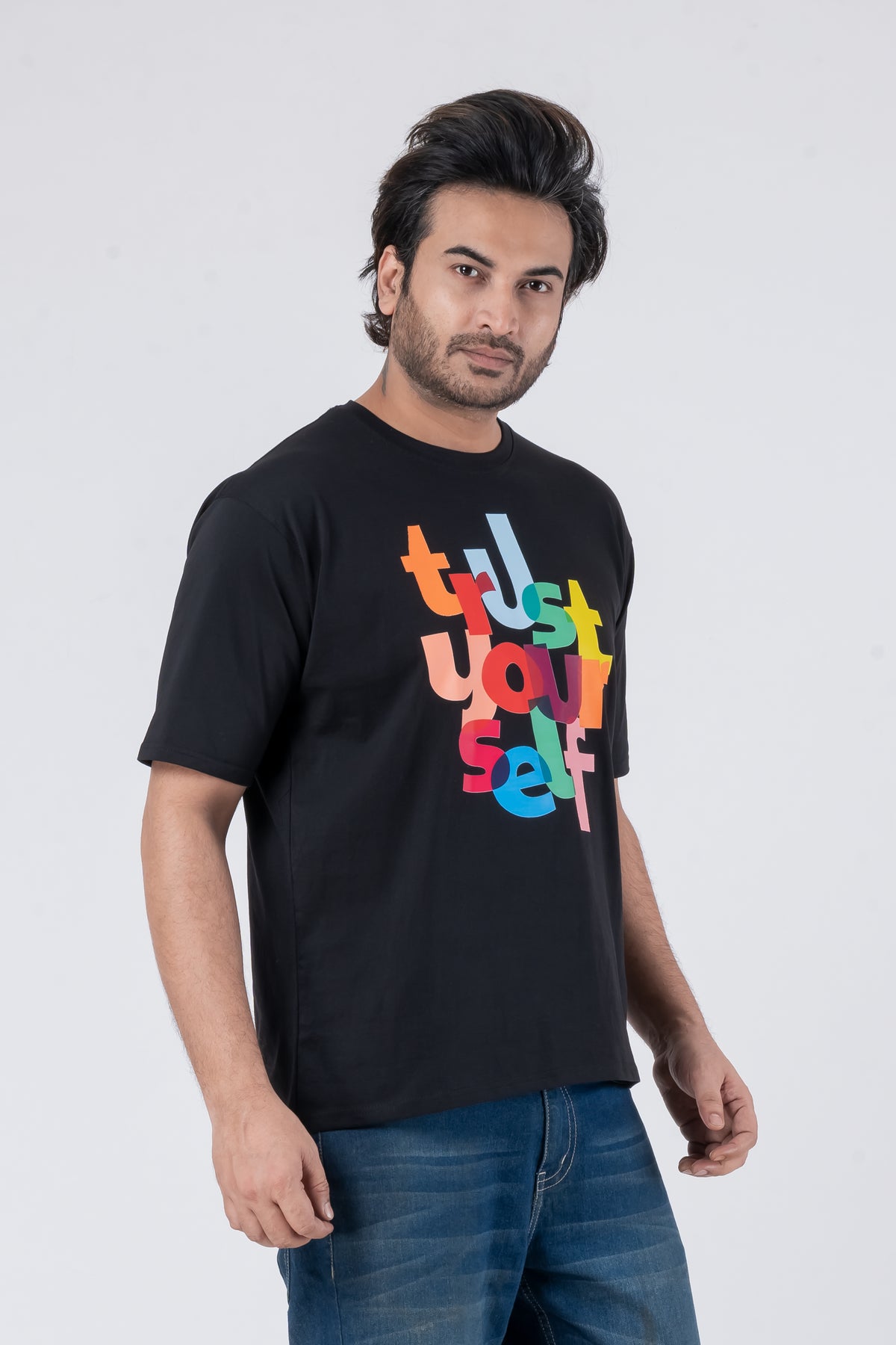 Trust Yourself - Oversized Drop Shoulder Unisex T-Shirt