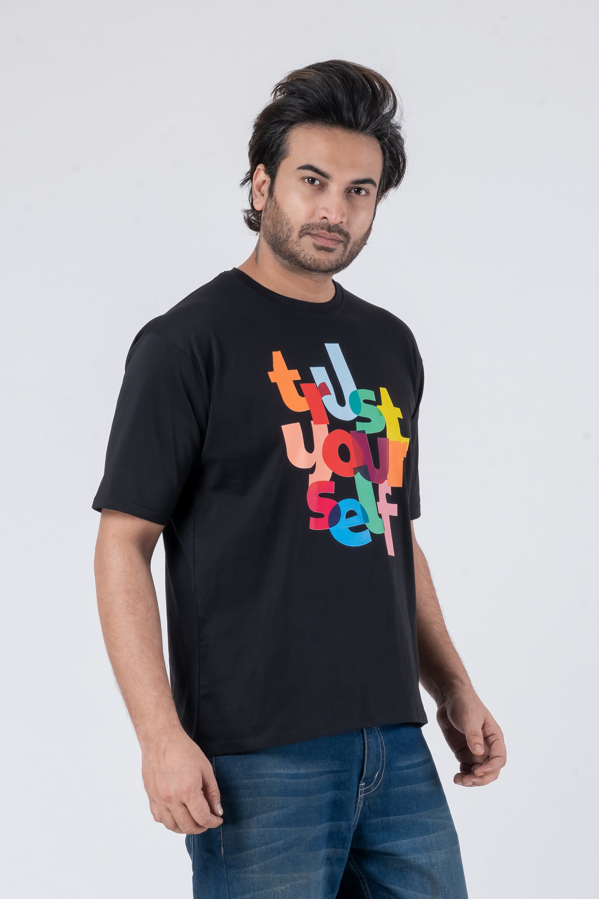 Trust Yourself - Oversized Drop Shoulder Unisex T-Shirt