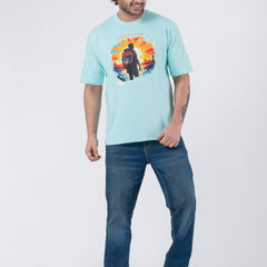 Travel Far - Oversized Drop Shoulder Unisex T-Shirt