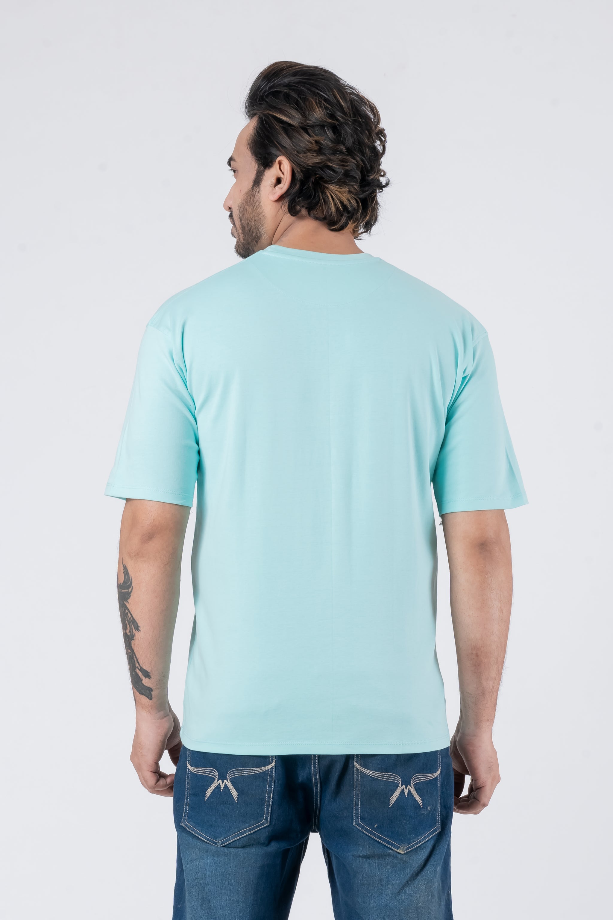 Travel Far - Oversized Drop Shoulder Unisex T-Shirt