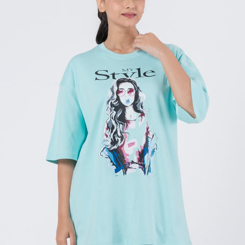 My Style - Oversized Drop Shoulder Unisex T-Shirt