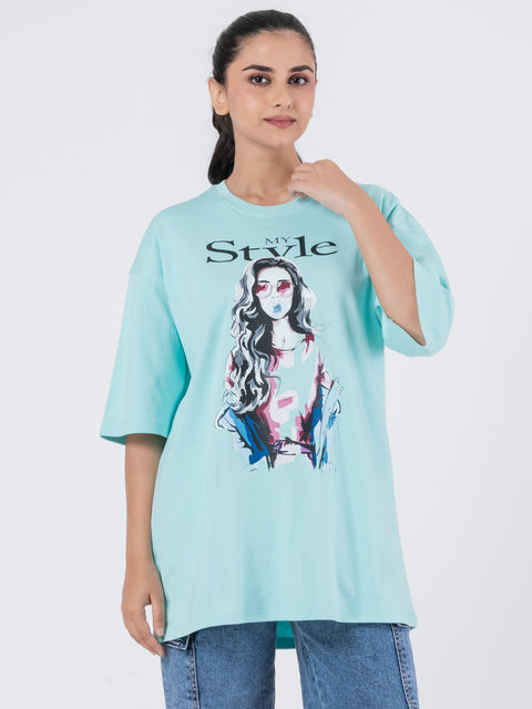 My Style - Oversized Drop Shoulder Unisex T-Shirt