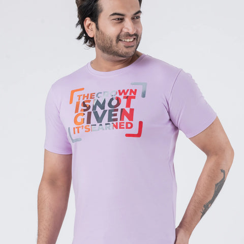 The Crown is Not Given Its Earned - Unisex T-Shirt