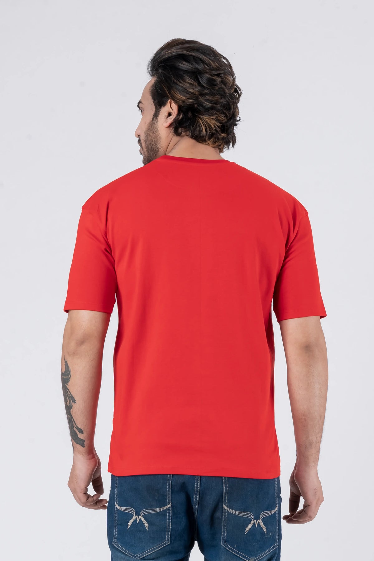Dus Bahane Karke Nehi Gaye Gym - Oversized Drop Shoulder Unisex T-Shirt