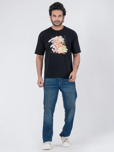 Guiter Graphic - Oversized Drop Shoulder Unisex T-shirt