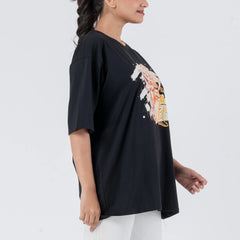 Guiter Graphic - Oversized Drop Shoulder Unisex T-shirt