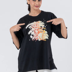Guiter Graphic - Oversized Drop Shoulder Unisex T-shirt