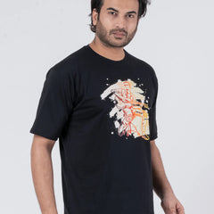 Guiter Graphic - Oversized Drop Shoulder Unisex T-shirt