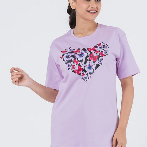 Heart Butterfly - Unisex T-Shirt