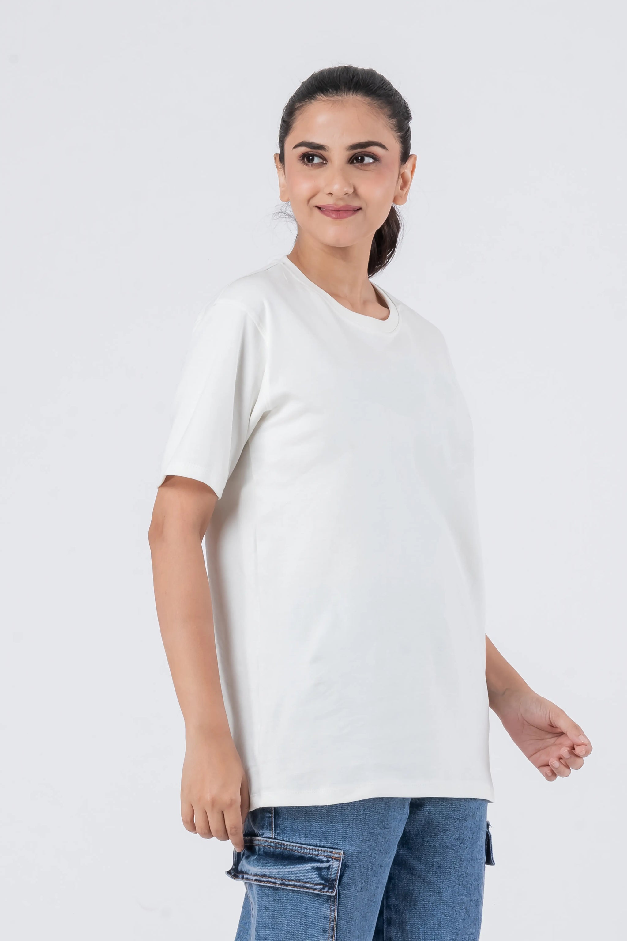 Regular Off-White Unisex T-Shirt