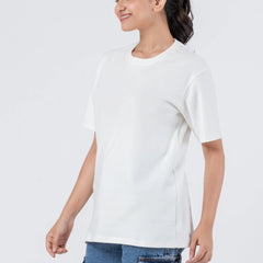 Regular Off-White Unisex T-Shirt