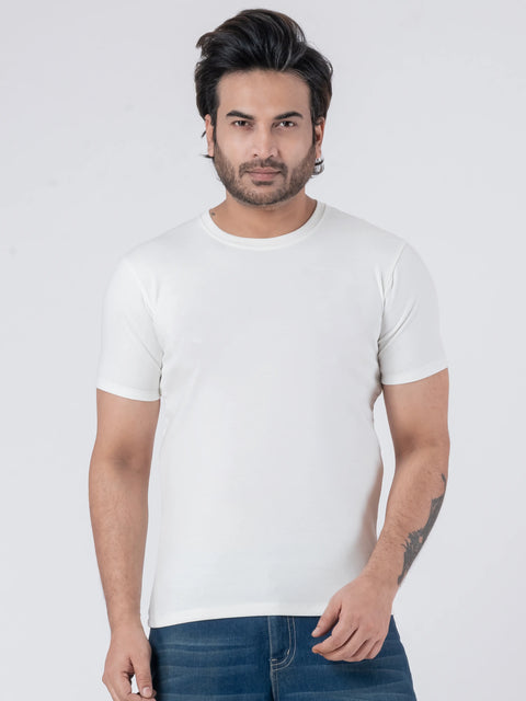 Regular Off-White Unisex T-Shirt