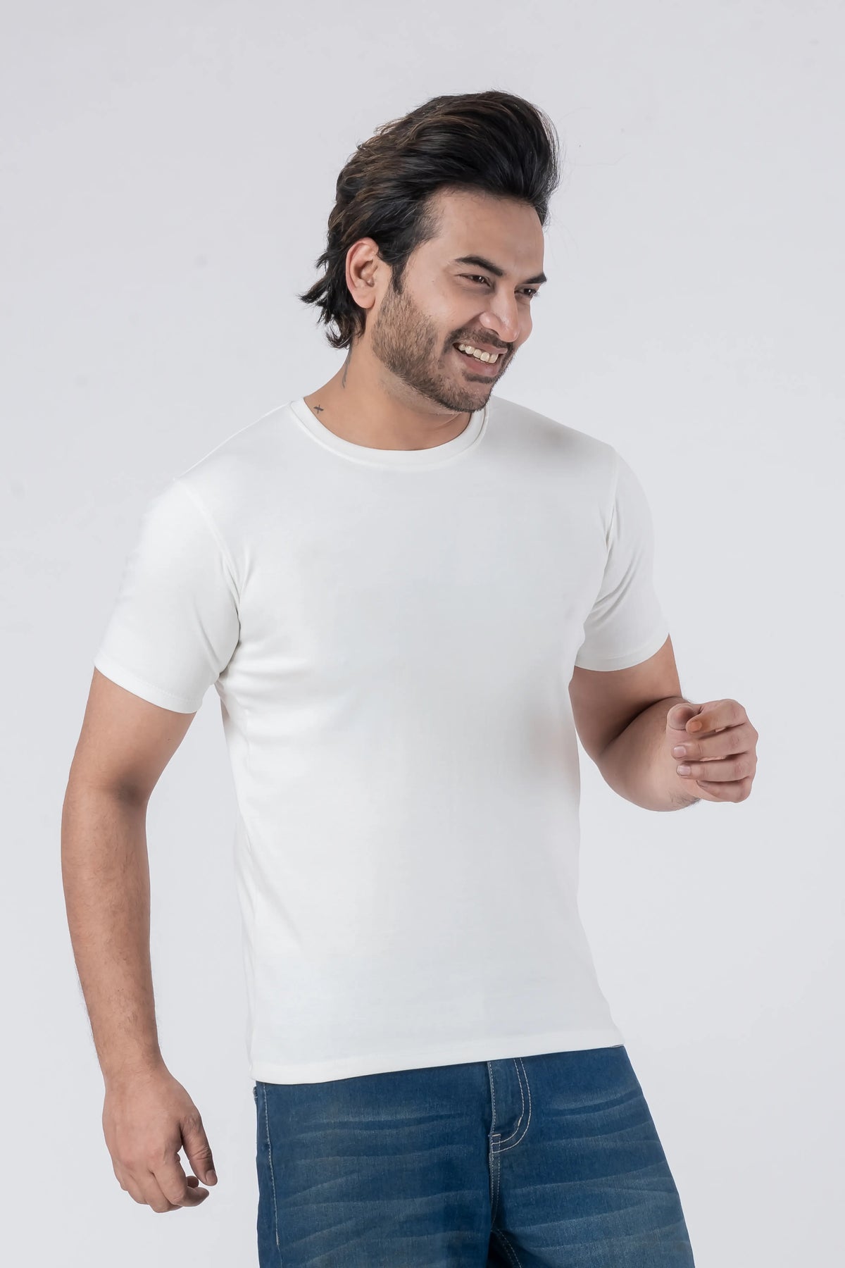Regular Off-White Unisex T-Shirt