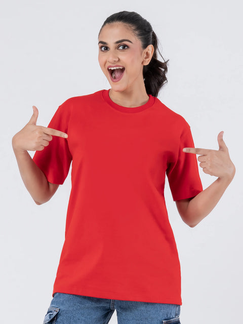 Regular Red Unisex T-Shirt