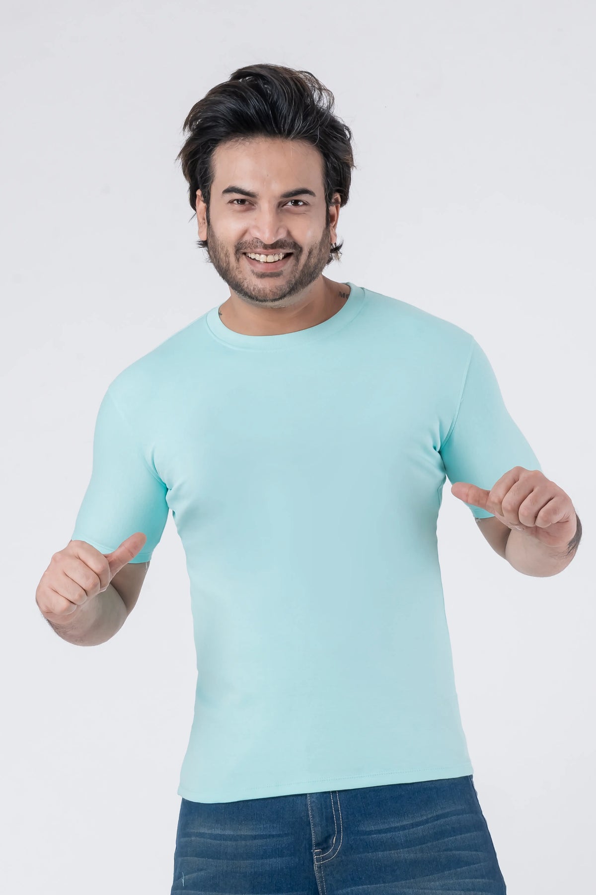 Regular Sky Blue Unisex T-Shirt