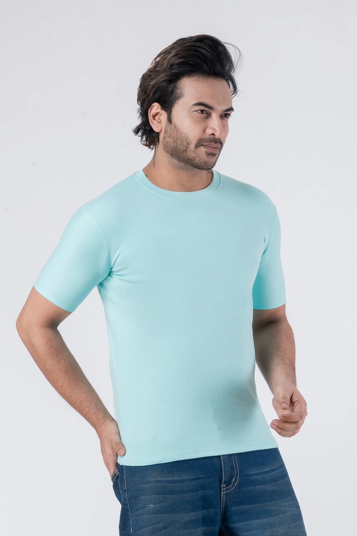 Regular Sky Blue Unisex T-Shirt