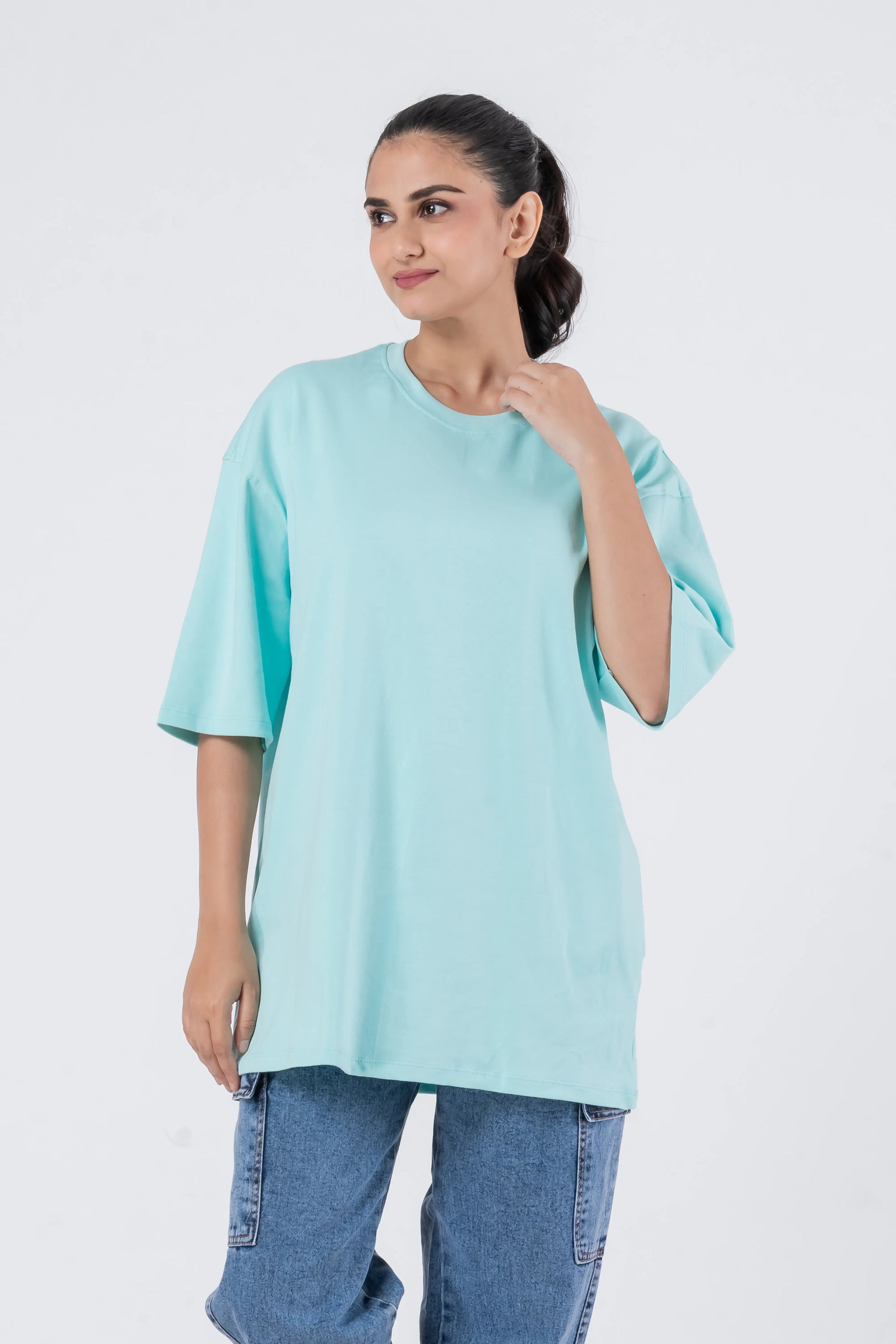 Unisex Oversized Drop Shoulder T-shirt POD