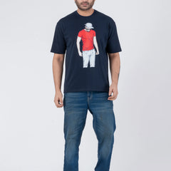 Stylish Man - Oversized Drop Shoulder Unisex T-Shirt