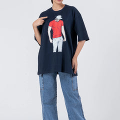 Stylish Man - Oversized Drop Shoulder Unisex T-Shirt