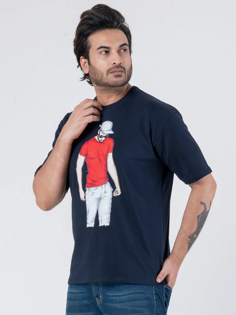 Stylish Man - Oversized Drop Shoulder Unisex T-Shirt